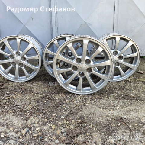 4бр. 16” Джанти MITSUBISHI, снимка 2 - Гуми и джанти - 54224061