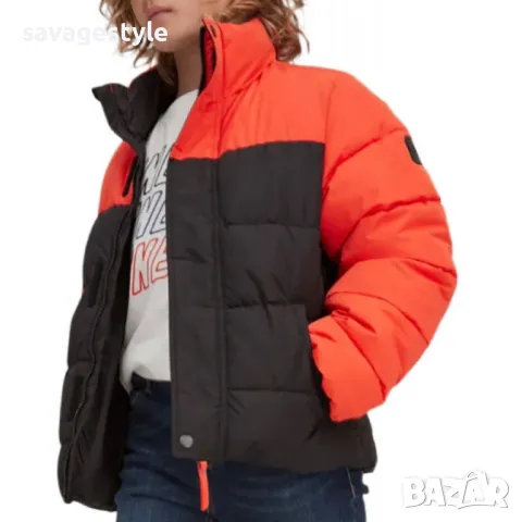 Детско яке ONEILL Charged Puffer Jacket Black/Red, снимка 1 - Детски якета и елеци - 47887370