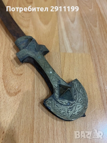 Стара арабска кама / ханджар, снимка 5 - Антикварни и старинни предмети - 54281271