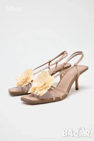 🍋 Сандали на ток на Zara 