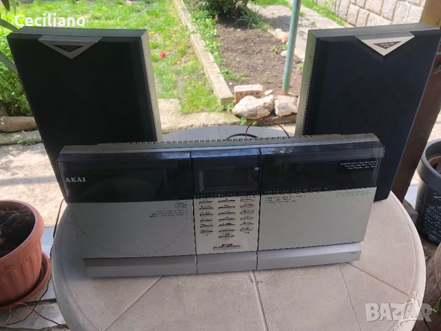 AKAI (Japan)  mini hi fi system ak520 , снимка 6 - Аудиосистеми - 45796003