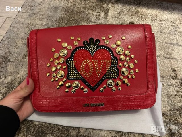 Дамска чанта Moschino, снимка 7 - Чанти - 49703886