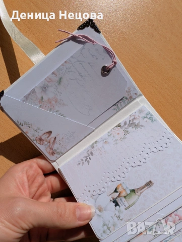 Мини албум за моментни снимки за моминско парти, подарък за булка, снимка 4 - Подаръци за сватба - 53474988