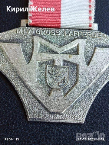 Медал от второто издание на НАРОДЕН ДЯГ и МАРШ 1973г. Германия за КОЛЕКЦИОНЕРИ 50097, снимка 3 - Антикварни и старинни предмети - 51356755