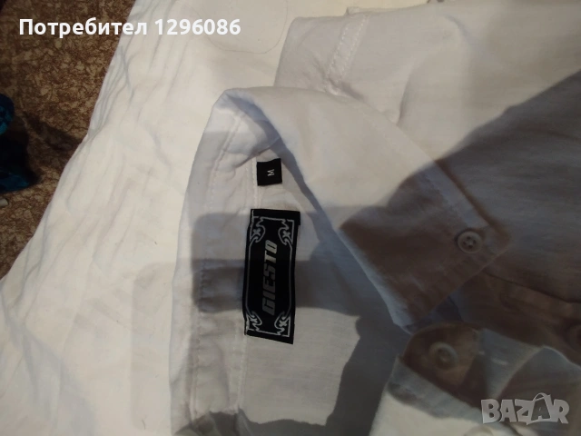 Нова мъжка ленена риза, снимка 5 - Ризи - 53928470