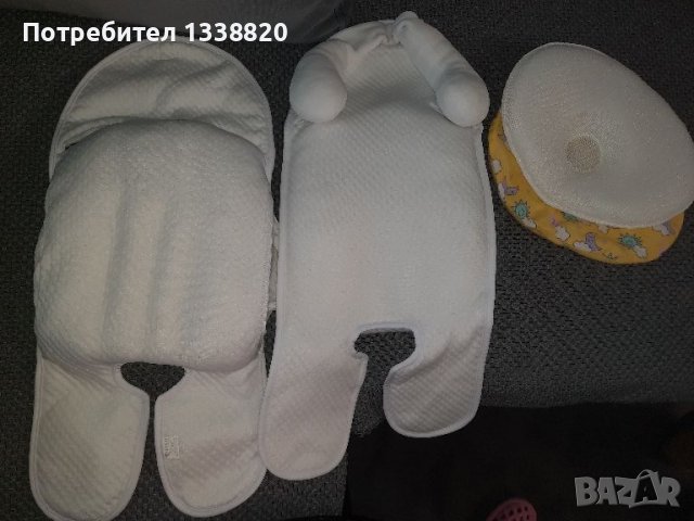 подложка за кош за бебе и възглавничка против сплескване на главичката, снимка 5 - Други - 45467356