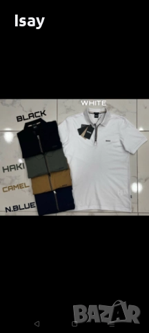 Мъжка тениска ХУГО БОСС , снимка 2 - Тениски - 52330210