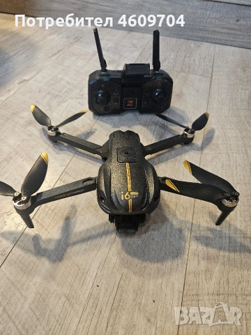 Сгъваем дрон i6 Max с две камери 4K и нощно виждане в сив цвят. , снимка 2 - Дронове и аксесоари - 53618150