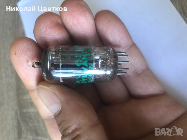 ECC 82 Sylavania JAN 6189- нов чифт лампи 1967г, снимка 4 - Аудиосистеми - 51948693