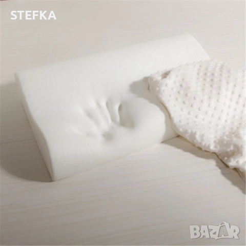 Ергономична възглавница с пяна 34 лв Изпращане с Еконт, снимка 3 - Възглавници - 52910375