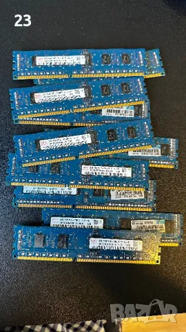 Лот от 10 броя RAM памет Hynix 2GB DDR3L ECC Registered (Server RAM), снимка 2 - RAM памет - 50082708