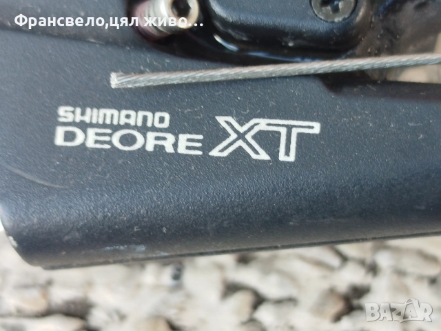 Комбинирани команди 24 скорости за велосипед колело Shimano deore xt st m 739.с лек проблем лостче , снимка 5 - Части за велосипеди - 52138154