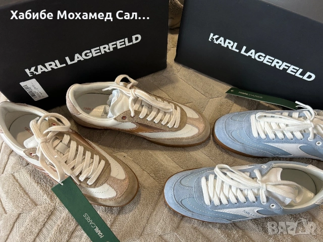 Нови - Karl Lagerfeld 39номер, снимка 13 - Маратонки - 53572339