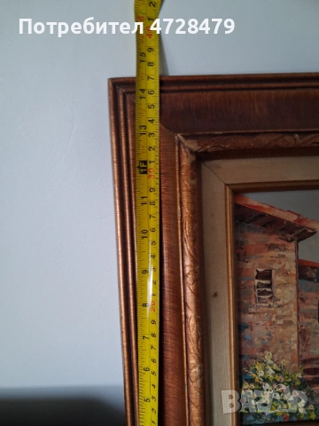 Картина маслена с подпис на художника., снимка 5 - Декорация за дома - 53705413