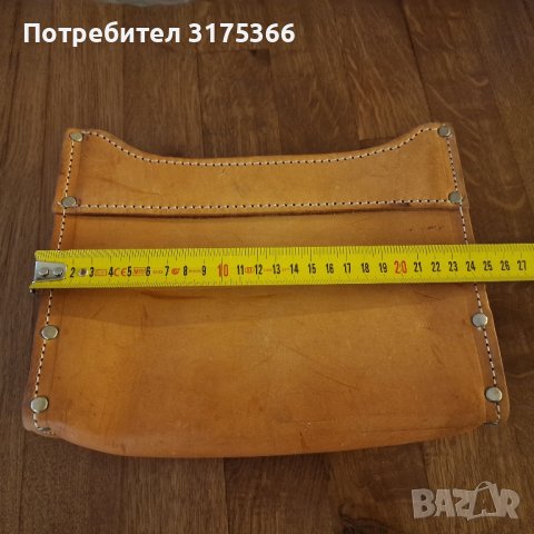 Нова кожена чанта от телешки бокс без капак  за  кръст или декорация , снимка 1 - Чанти - 44966388