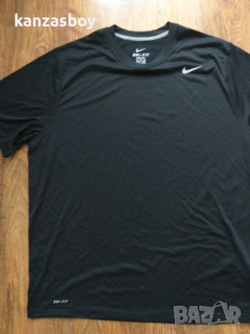 Nike Legend Poly Tee - страхотна мъжка тениска 2ХЛ КАТО НОВА, снимка 4 - Тениски - 45270744