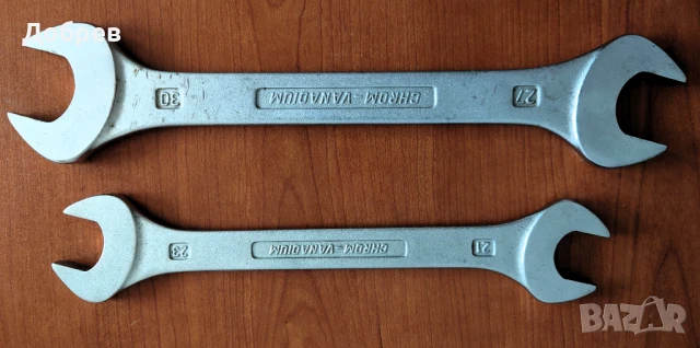 Гаечен ключ 36 * 32 , 30 * 27 и 23 * 21мм и др., снимка 6 - Ключове - 51305463