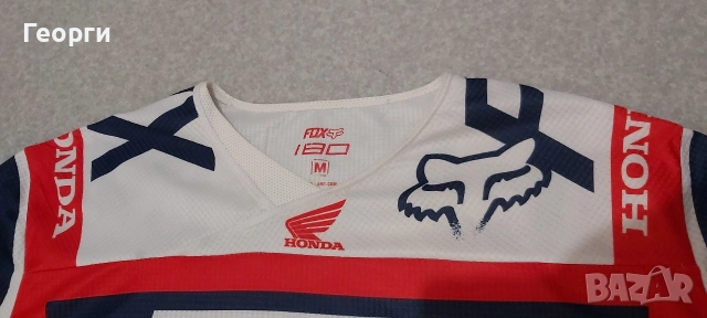 Оригинален екип за мотокрос Honda  M, снимка 8 - Аксесоари и консумативи - 53054106