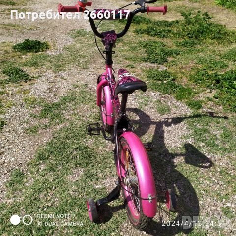 Детски велосипед 16", снимка 3 - Велосипеди - 45255198