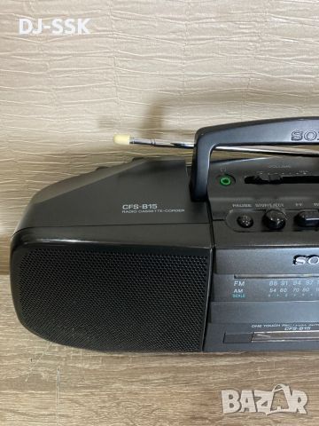 SONY CFS-B15 VINTAGE RETRO BOOMBOX Ghetto Blaster радио касетофон, снимка 10 - Радиокасетофони, транзистори - 45536463
