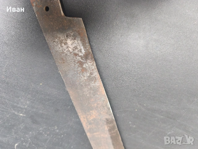 Стар ръчно изработен нож , снимка 9 - Ножове - 53633969