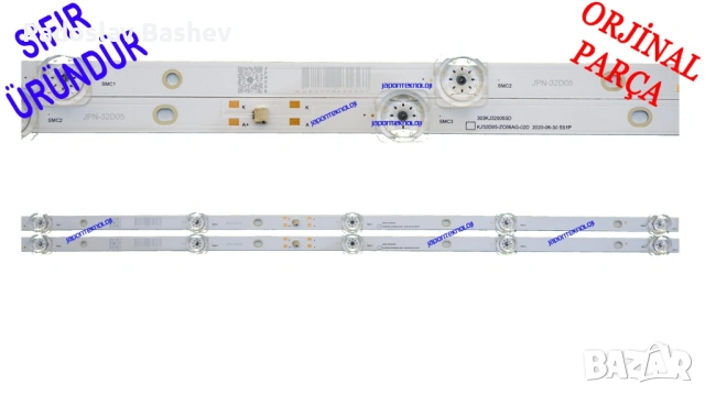 Диодни ленти комплект 2 бр  KJ32D05-ZC66AG-02D, снимка 4 - Части и Платки - 53013376