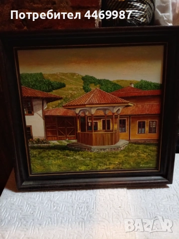 Картина с беседка