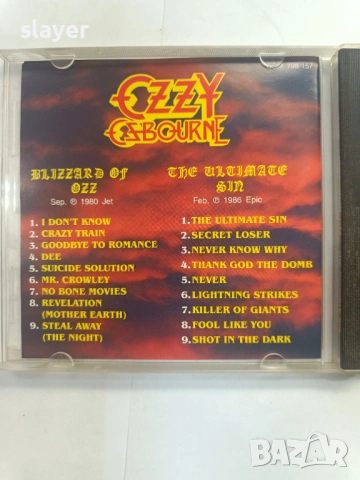 Матричен Аудио диск Ozzy Ozbourne руски, снимка 3 - CD дискове - 53512718