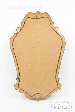 Винтидж златно огледало в стил необарок, снимка 3 - Огледала - 53995362