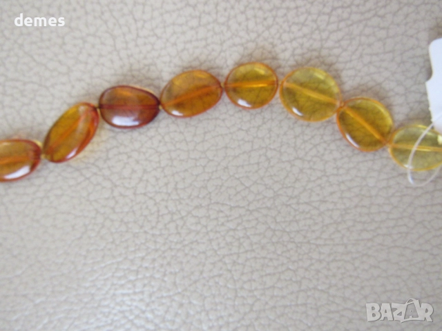 Дамско колие-кръг от първокласен балтийски кехлибар, снимка 7 - Колиета, медальони, синджири - 51884710