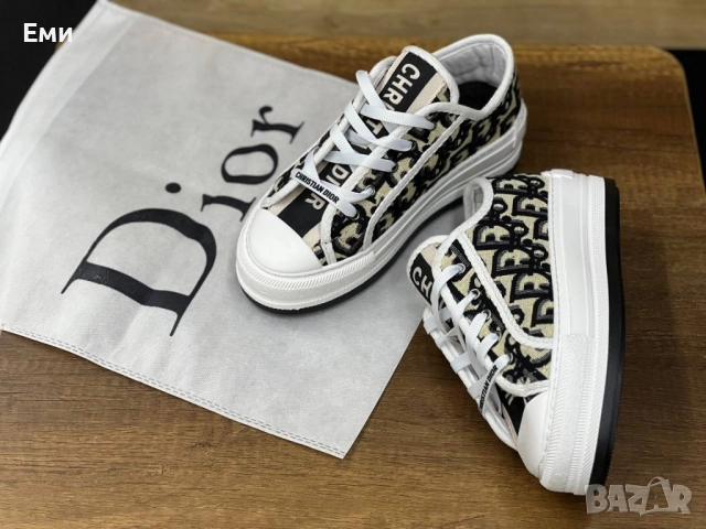 Christian Dior кецове обувки дамски , снимка 12 - Кецове - 51786732