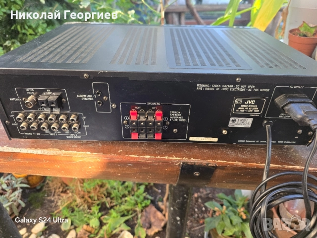 Усилвател JVC RX-308BK, снимка 5 - Ресийвъри, усилватели, смесителни пултове - 51951004