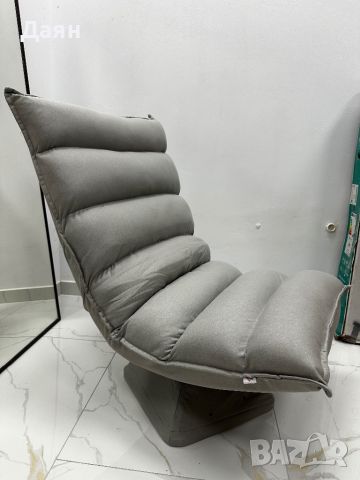 Кресло с въртяща основа , снимка 1 - Дивани и мека мебел - 46165734