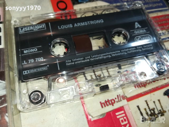 LOUIS ARMSTRONG-ORIGINAL TAPE 0309251115, снимка 2 - Аудио касети - 51589064