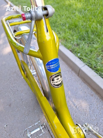 vintage folding Hercules, снимка 8 - Велосипеди - 53633916