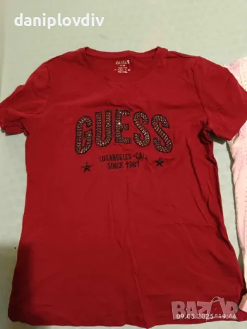 GUESS,оригинална дамска тениска в отлично състояние!, снимка 1