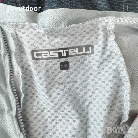Castelli Aero Race 6.0 мъжко колоездачно джърси (2XL), снимка 3 - Спортни дрехи, екипи - 54117443