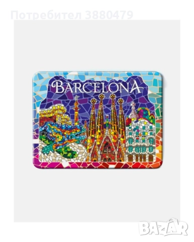 магнит от БАРСЕЛОНА, снимка 1