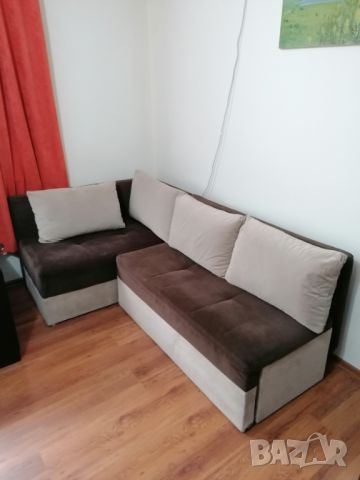 Ъглов разтегателен диван, снимка 1 - Дивани и мека мебел - 45887011
