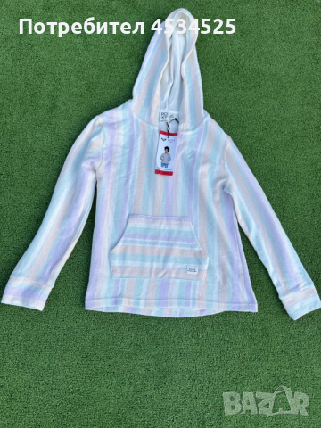 Roxy Girls Baja Hoodie – детско худи с качулка, размер 10/12 години