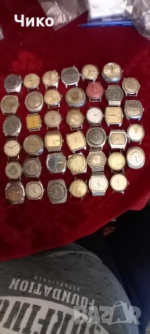 40бр руски механични ръчни мъжки часовници , снимка 3 - Антикварни и старинни предмети - 53713072