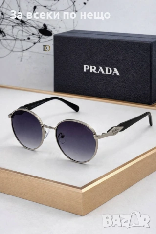 Prada Слънчеви Очила С UV Защита С Подарък🎁Калъф И Кутия - Различни Цветпве Код SK1109, снимка 3 - Слънчеви и диоптрични очила - 53887025