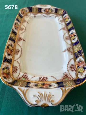 Антикварно плато Balmoral china, снимка 6 - Други ценни предмети - 53782466