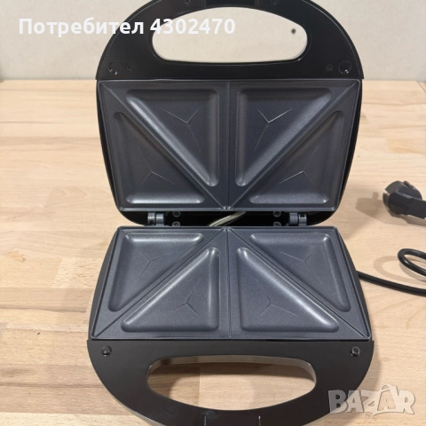 Тостер за сандвичи и гофретници, снимка 3 - Тостери - 52432431