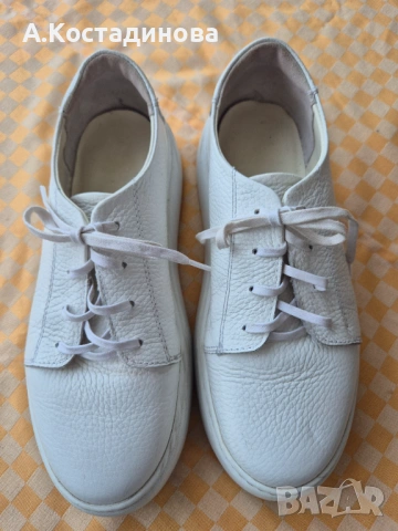 ГАБИНА - дамски спортни обувки естествена кожа 38 номер, снимка 2 - Дамски ежедневни обувки - 53900069