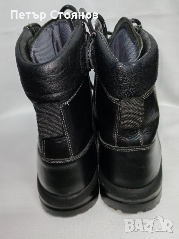 Здрави и удобни мъжки предпазни боти от естествена кожа GOLIATH №44, снимка 7 - Мъжки боти - 52077543