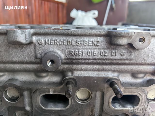 Глава за mercedes 220cdi 170 коня 651, снимка 6 - Части - 46359315