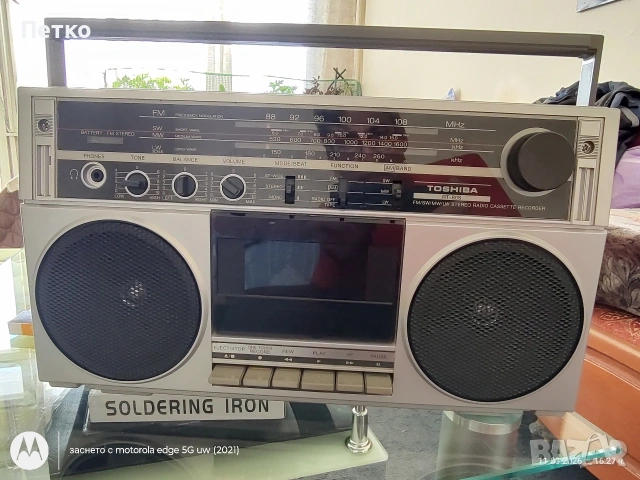 Toshiba rt-80s Тошиба , снимка 4 - Радиокасетофони, транзистори - 53799754