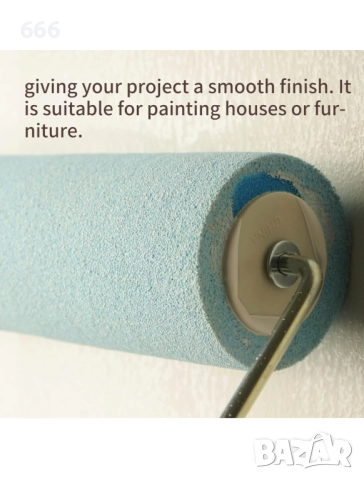 9-инчови валяци за боядисване с пяна, комплект от 3 броя , снимка 2 - Други стоки за дома - 52888314