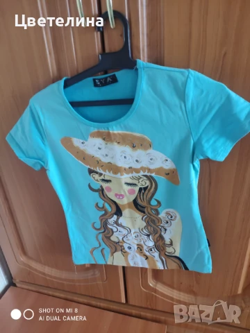 Дамски тениски размер М, снимка 8 - Тениски - 50567644